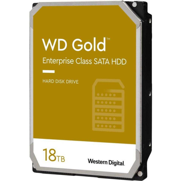 Жесткий диск HDD 18Тб Western Digital Gold (3.5