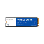 Жесткий диск SSD 1Тб Western Digital Blue SN580 (M.2, 4150/4150 Мб/с, 450000 IOPS, PCI-E, для ноутбука и настольного компьютера)