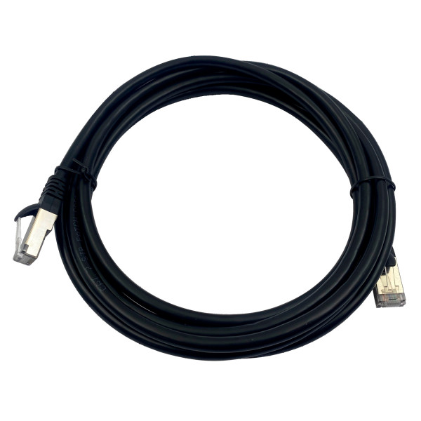 Патч-корд Buro BU-7-3M (RJ-45 (m), RJ-45 (m), алюминий омедненный, 3м, 7, 4пары, STP)