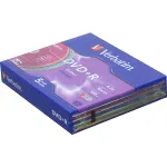 Диск DVD+R Verbatim (4.7Гб, 16x, slim case, 5)