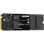 Жесткий диск SSD 2Тб Digma (2280, 3300/3000 Мб/с, 320000 IOPS)