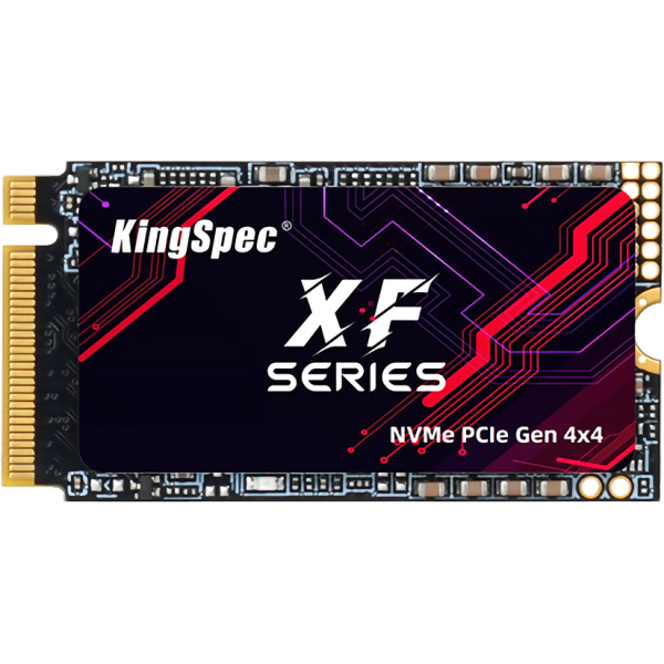512Гб KingSpec (2242, 4900/2800 Мб/с, PCIe 4.0 x4 (NVMe))