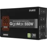 Блок питания Zalman GigaMax(GVII) 550W (ATX, 550Вт, 24 pin, ATX12V 2.31, 1 вентилятор, BRONZE)
