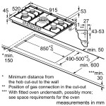 Варочная поверхность Bosch PCR9A5B90M