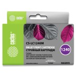 Картридж Cactus Brother CS-LC1240M (пурпурный; 600стр; DCP-J525W, DCP-J725DW, DCP-J925DW, MFC-J430W, MFC-J625DW, MFC-J825DW, MFC-J5910DW, MFC-J6510DW, MFC-J6710DW, MFC-J6910DW)