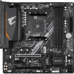 Материнская плата Gigabyte B550M AORUS ELITE (AM4, AMD B550, 4xDDR4 DIMM, microATX, RAID SATA: 0,1,10)