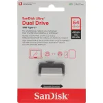 Накопитель USB SANDISK Ultra Dual Drive USB Type-C 64GB