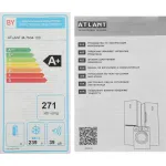 Морозильная камера АТЛАНТ М-7604-100 (объем :260л)