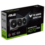 Видеокарта GeForce RTX 4070 SUPER 1980МГц 12Гб ASUS TUF Gaming OC (PCI-E 4.0, GDDR6X, 192бит, 1xHDMI, 1xDP)