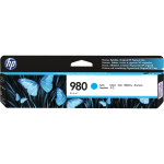 Картридж HP 980 (голубой; 6600стр; 87мл; HP Officejet Enterprise Color Flow MFP X555xh, HP Officejet Enterprise Color MFP X585f, HP Officejet Enterprise Color Flow MFP X555dn, HP Officejet Enterprise Color Flow MFP X585z, HP Officejet Enterprise Color MFP