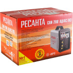 Сварочный аппарат РЕСАНТА САИ-200АД (220-230В, инвертор, TIG, ММА DC, 10-200A)