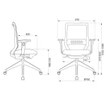 Кресло Бюрократ MC-W611NL