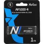 Жесткий диск SSD 1Тб Netac (M.2, 4800/4600 Мб/с, 530000 IOPS, PCI-E, для ноутбука и настольного компьютера)