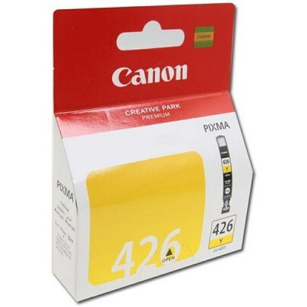 Картридж Canon CLI-426Y (желтый; 290стр; 9мл; iP4840, MG5140)