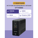 ИБП CyberPower UT1100EG (Line-Interactive, 1050ВА, 630Вт, 4xCEE 7 (евророзетка))