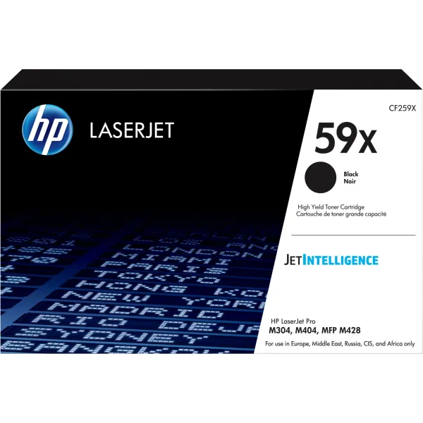 Тонер-картридж HP 59X (черный; 10000стр; LJ M304, M404, MFP M428)