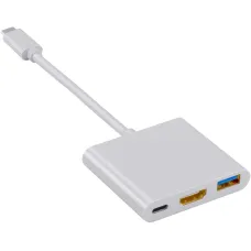 Переходник Buro (USB Type-C (m), HDMI (f))