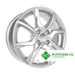 Скад Тулон R15/6J PCD 4x114,3 ET 45 ЦО 67,1 насыщенный серебристый