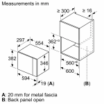 Микроволновая печь Bosch BFL524MB0