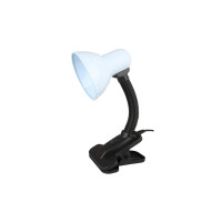 Настольная лампа Ultraflash UF-320 C01(лампа накаливания, от сети, 60Вт, на прищепке, белый) [12361]