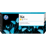 Чернильный картридж HP 764 (желтый; 300стр; 300мл; DJ T3500)