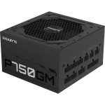 Блок питания Gigabyte GP-P750GM (ATX, 750Вт, 20+4 pin, ATX12V 2.31, 1 вентилятор, GOLD)