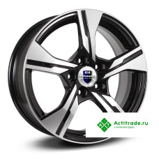 КиК ZV Seltos КС1053 R16/6.5J PCD 5x114,3 ET 44 ЦО 67,1 черный с полированной лицевой поверхностью