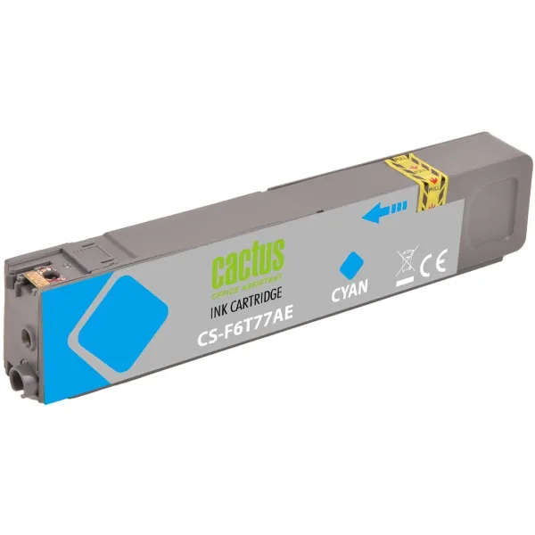 Cactus CS-F6T77AE (голубой пигментный; 55стр; PW 352dw, 377dw, Pro 477dw, 452dw)