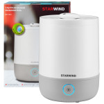 Увлажнитель воздуха Starwind SHC1523(ультразвуковой, 30кв.м, 30Вт, 350мл/ч, 4,5л)