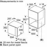 Микроволновая печь Bosch BFL524MB2