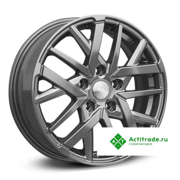 Скад Босфор R16/6J PCD 5x100 ET 38 ЦО 57,1 графитовый