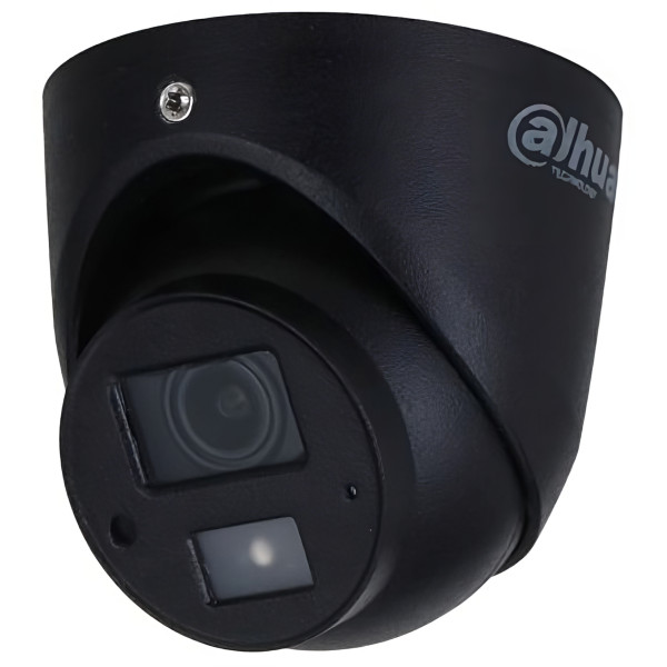 Камера видеонаблюдения Dahua DH-HAC-HDW3200GP-0280B-S5 (аналоговая, купольная, уличная, 2Мп, 2.8-2.8мм, 1920x1080, 25кадр/с)