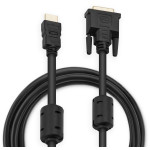 Кабель Buro (HDMI (m), DVI-D (m), 3м)