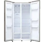 Холодильник Lex LSB530SLGID (No Frost, A+, 2-камерный, Side by Side, объем 466:283/183л, инверторный компрессор, серебристый)