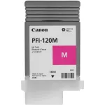 Чернильный картридж Canon PFI-120M (пурпурный; 130стр; 130мл; imagePROGRAF TM-200, 205)