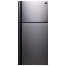 Холодильник Sharp SJXG55PMSL (No Frost, A++, 2-камерный, объем 556:394/162л, инверторный компрессор, 87,2x199,2x77,9см, серебристый)