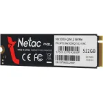 Жесткий диск SSD 512Гб Netac (2280, 3000/1200 Мб/с)