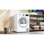 Сушильная машина Bosch WTU8769SSN (Heat Pump (тепловой насос), A, макс.загрузка 9 кг, 14 программ, уровень шума 64 дБ)