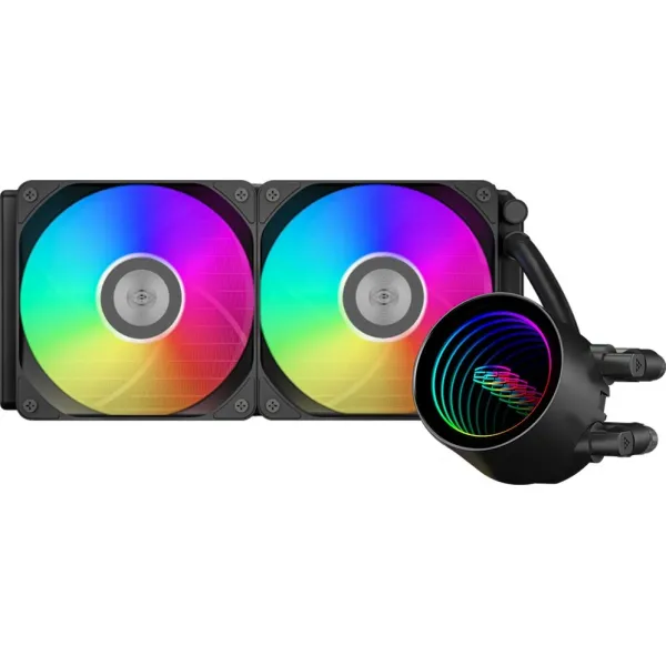 Кулер PCcooler DA240 V2 ARGB BK