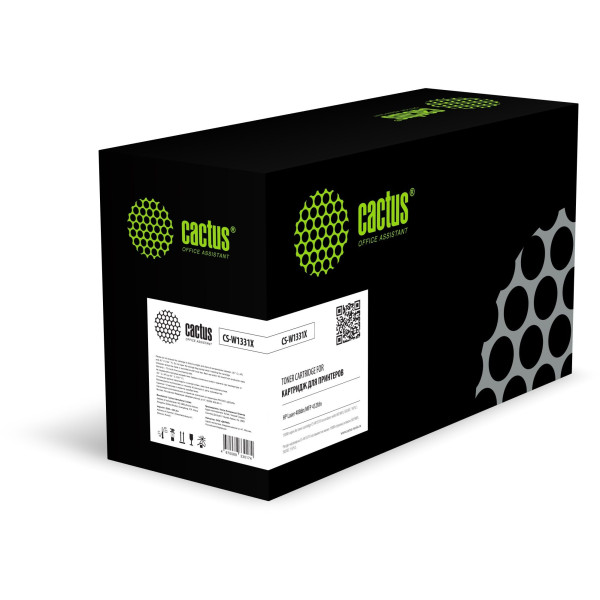 Тонер-картридж Cactus CS-W1331X (черный; 15000стр; Laser 408dn, MFP 432fdn)