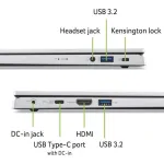 Ноутбук Acer Extensa 15 EX215-34-P0AB (Intel N-series N200 1 ГГц/8 ГБ LPDDR5 4800 МГц/15.6