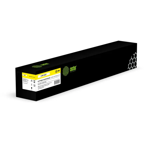 Тонер-картридж Cactus CS-MPC3502EY (оригинальный номер: 842017; желтый; 18000стр; MPС 3002, C3502)
