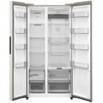 Холодильник Midea MDRS791MIE33 (No Frost, A++, 2-камерный, Side by Side, инверторный компрессор, 910x1 775x698см, бежевый)