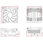 Кулер ID-Cooling IS-40-XT BLACK