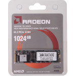 Жесткий диск SSD 1Тб AMD Radeon R5 (2280, 2000/1800 Мб/с, 200000 IOPS, PCI Express)