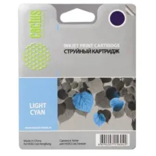 Чернильный картридж Cactus CS-C9390 (светло-голубой; 130стр; DJ Z3100)