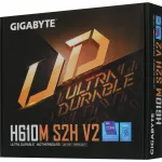 Материнская плата Gigabyte H610M S2H V2 (SocketLGA1700, 2xDDR5, microATX)