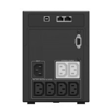 ИБП Ippon Smart Power Pro II 2200 (интерактивный, 2200ВА, 1200Вт, 4xIEC 320 C13 (компьютерный)) [1005590]