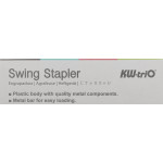 Степлер Kw-Trio 055X6-PNK (тип скоб: 24/6; 26/6, пластик, вместимость 100 скоб, одновременно скрепляемых 20 листов, глубина прошивки 44мм)