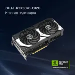 Видеокарта GeForce RTX 5070 2330МГц 12Гб ASUS (GDDR7, 192бит)